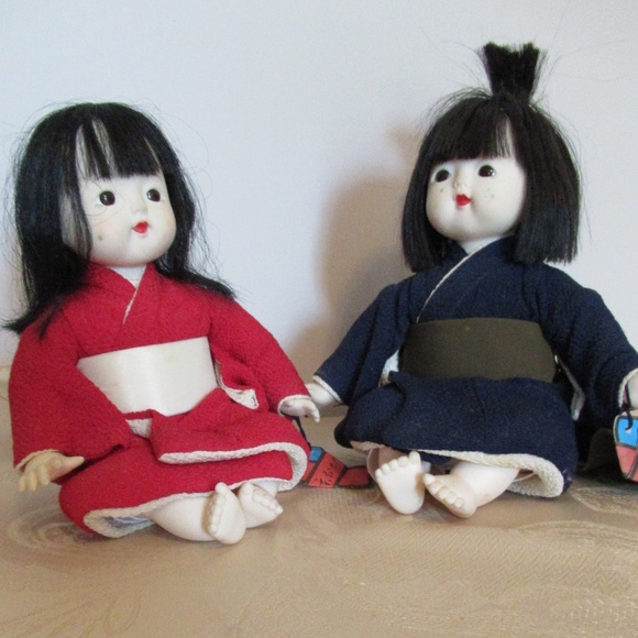 Authentic Japanese Kyoto & Ooiko Porcelain dolls - Picture 2 of 5
